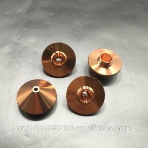 Quality Copper Laser Cutting Consumables / Laser Ray Nozzle IOS9001 Certification wholesale