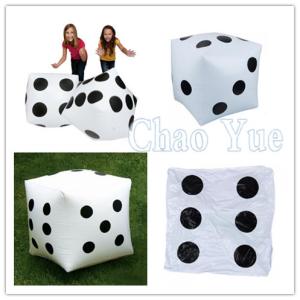 Quality Customized Fun Inflatable Dice for Sport Game wholesale