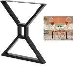 28x24 270kg Modern Metal Table Legs 600lbs 28 Inch Metal Desk Legs