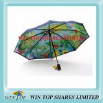 Double Layers Heat Transefer Full Auto Umbrella
