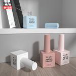 17ml Gel Polish Square Bottle Custom Spray Paint Glass Bottle Surface Uv Nail