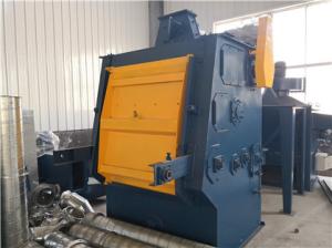 Quality Sa 2.5 Rubber Belt Tumble Blast Machine For Castings Forgings Stamping Parts wholesale