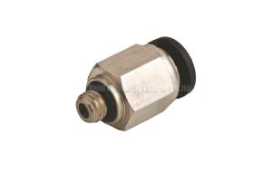 Quality Miniature Brass Pneumatic Tube Fittings Straight / Branch Tee Type wholesale