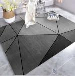 Modern Simple Stripping Blending Crystal Velvet Living Room Floor Carpets 80