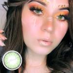 OEM Yearly gray green contact lenses Prescription Power Soft Eye