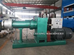 Quality CE 22kw Rubber Extruder Machine Hot Feed Extruder Equipment wholesale