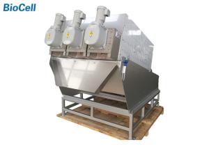 Quality Food Sludge Dewatering Screw Press Filter Treatment Threading Machine 240kg Per Hour wholesale