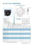 Brushless Purifier Cooling Blower Fan 12032 12V/24V For Desktop
