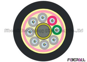 Quality 96 Fibers Outdoor Optical Fiber Cable , Direct Burial Fiber Optic Cable GYFTY wholesale