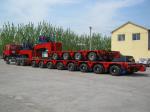 Hydraulic Steering Axle Trailer for Transporting Overweight and Heavy Cargo