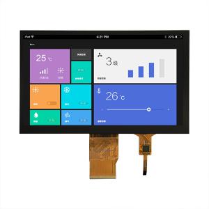 Quality 7 Inch Industrial Grade TFT Display 1024X600 Dots RGB Interface With CTP wholesale