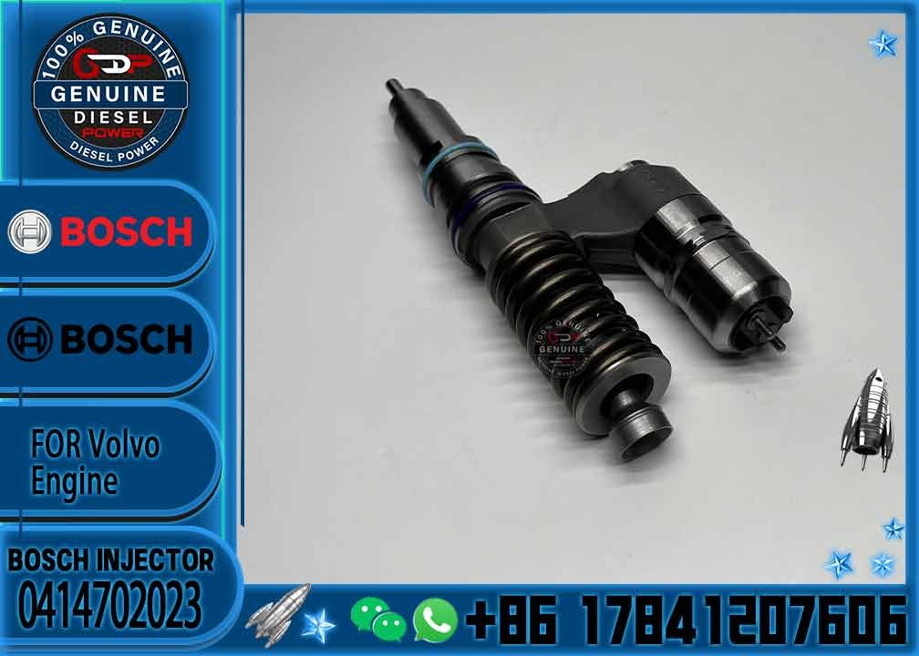 Genuine Unit Injector 0414702013 0414702023 3829644 for VOL Engine BOSCH