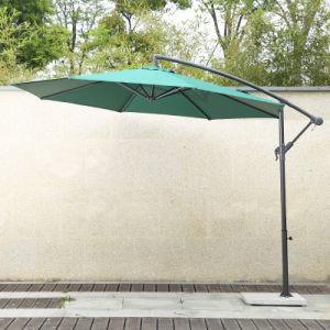 Quality Green Sun Garden Umbrella OEM Rectangular Cantilever Parasol wholesale