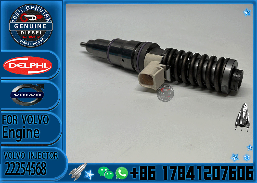Diesel Fuel Injector 22254568 VOE22254568 BEBE4P03002 for Volvo MD13 D13LK