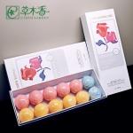 Rose Oil Essential Bath Bombs 30g×12PCS Infused Oil Bath Bombs For Relaxing Spa