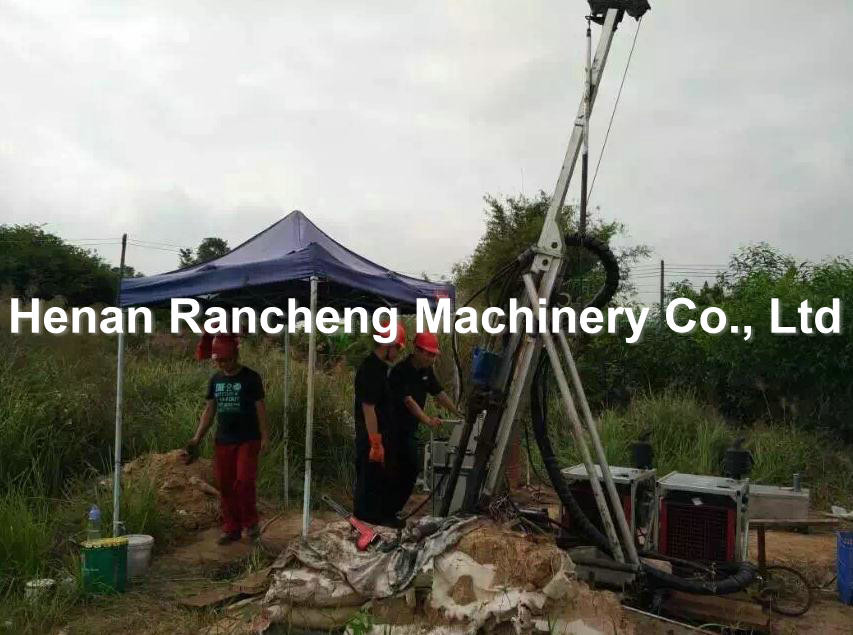 100m / 200m / 300m Depth Core Drilling Rig 33KW Portable Core Drilling Equipment
