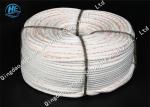 White Color Braided Polypropylene Rope Towing Rope For Ship High Molecular