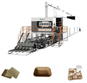 Quality Disposable Paper Tray Making Machine Automatic Molded Pulp Machine wholesale