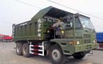 Unloading Dump Truck 371 hp driver 6x4 mining dump truck / tipper truck howo