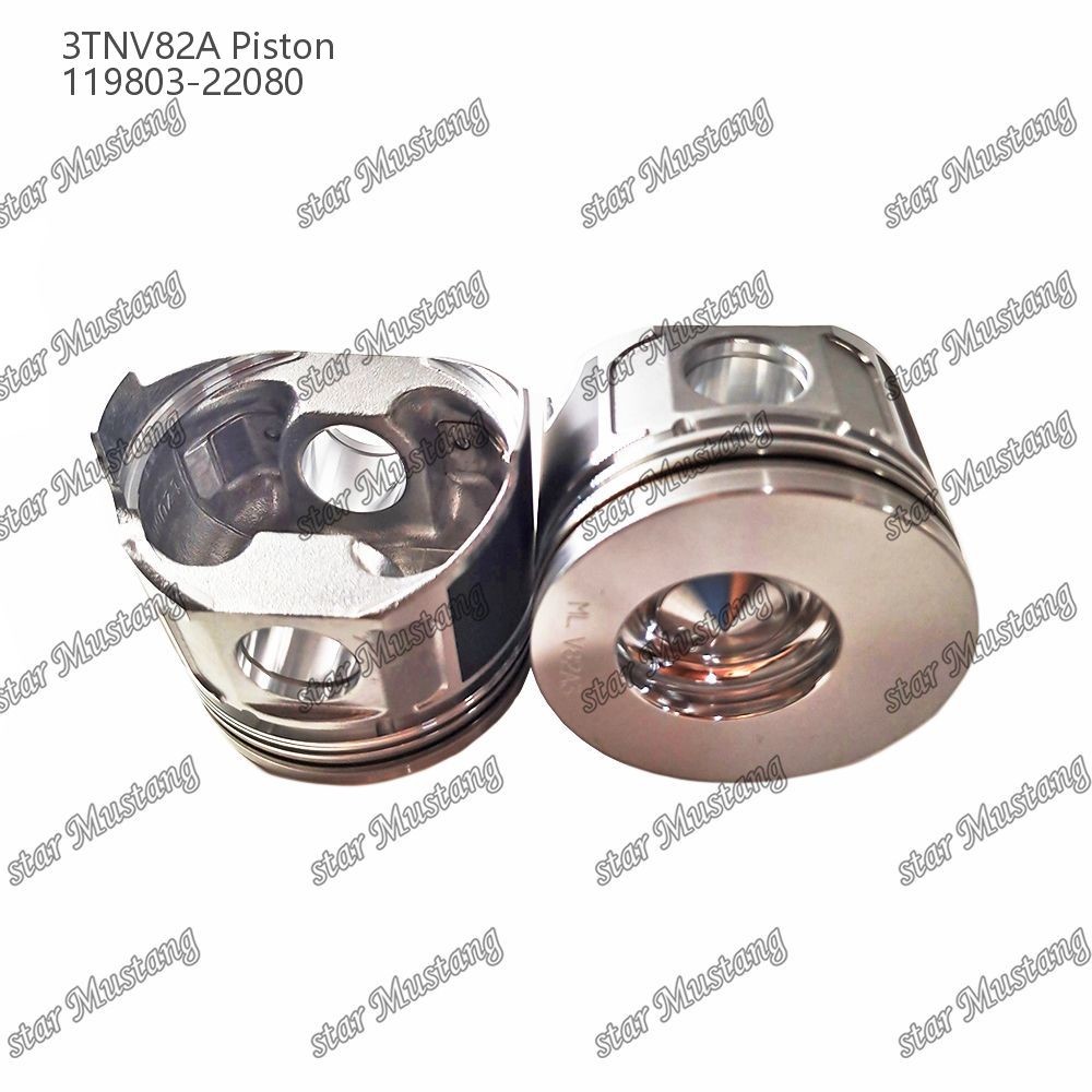 Piston 3TNV82A 119803-22080 For Yanmar Diesel Engine Repair Parts