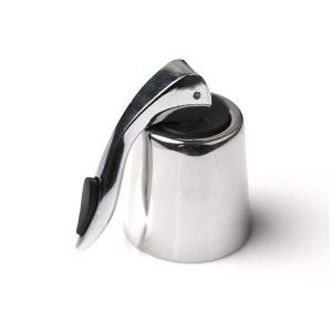 Quality Great promotion and wedding favor gift idea, good quality stainless steel sealing wine and champagne bottle stopper wholesale