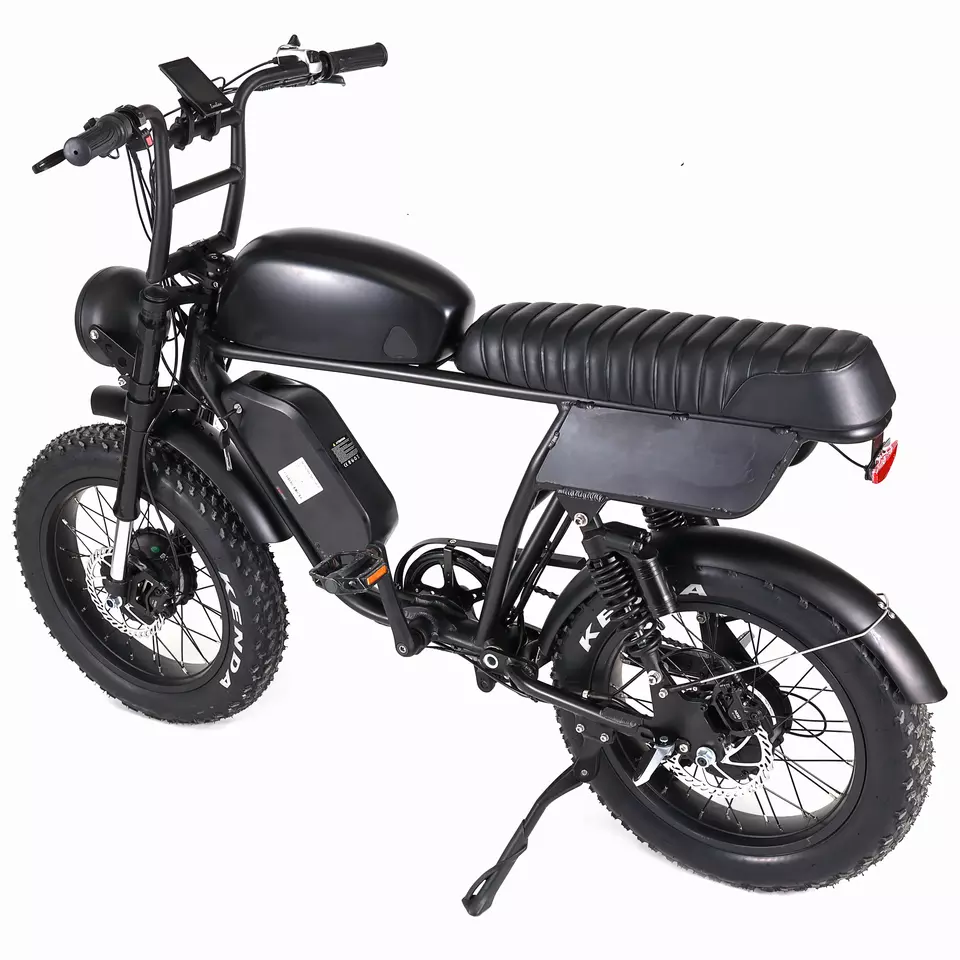 7 Speed Gears Full Suspension Electric Bike with 1000W Motor 1-3 Hours Charging Time