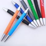 Hotel Promotional Ballpoint Pen Gift Business Ball Pen Soft Coating Printing