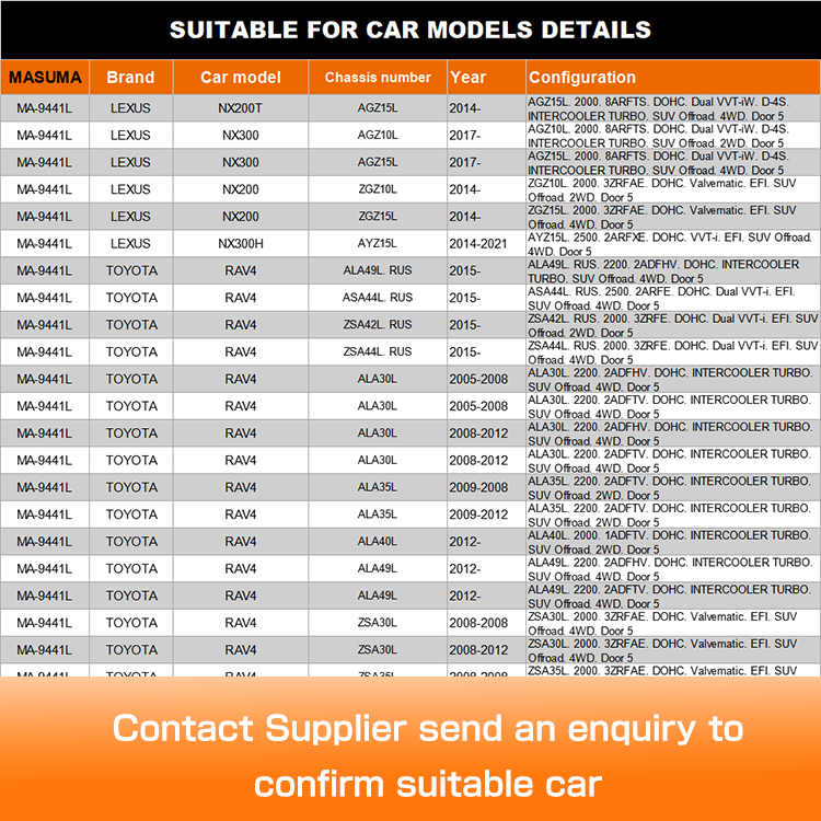 48069-42051 48069-42060 48069-42050 4806942050 4806942060 TOYOTA RAV4 Suspension arm assy