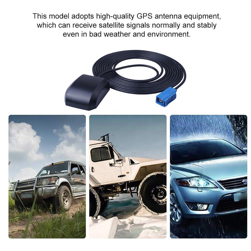 Active GPS Antenna Fakra Connector for MFD2 RNS2 MFD3 RNS510 Sat Nav Cable Length 5000mm