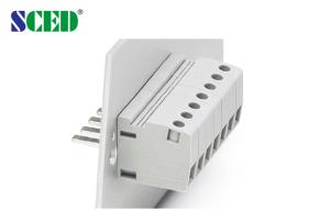 Quality 300V 65A Feed Through Terminal Blocks UL94-V0 Brass M4 PA66 10.1mm Width wholesale
