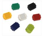 Plastic Colored Round Hole Breadboard With 25 / 35 / 45 Tie - Point