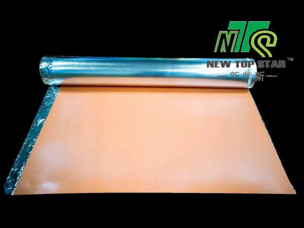 Cross Link IXPE Foam Underlayment Silver Vapor Barrier Underlayment For Laminate