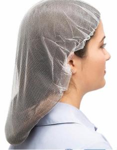 Quality Dustproof Disposable Hair Nets Nylon Mesh Bouffant Hat For Hotel Laboratory wholesale