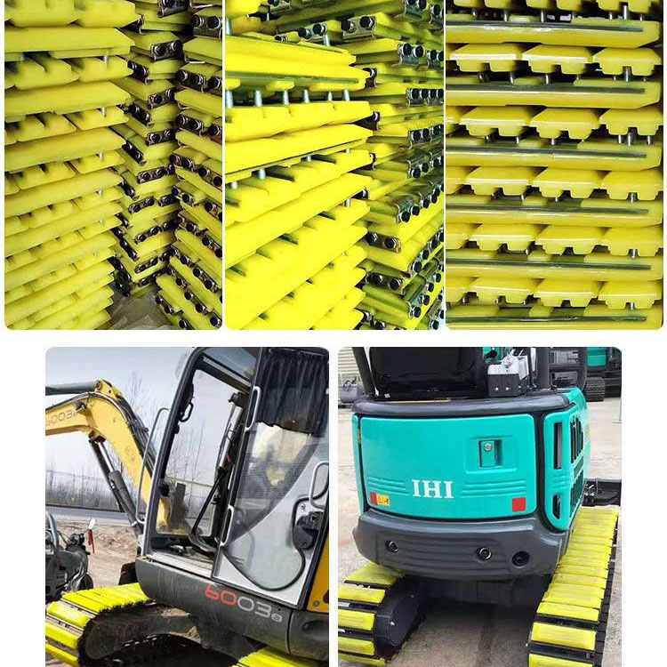 Rubber Crawler Track Rubber Track Pad/board Polyurethane Grousers Shoes for Excavators