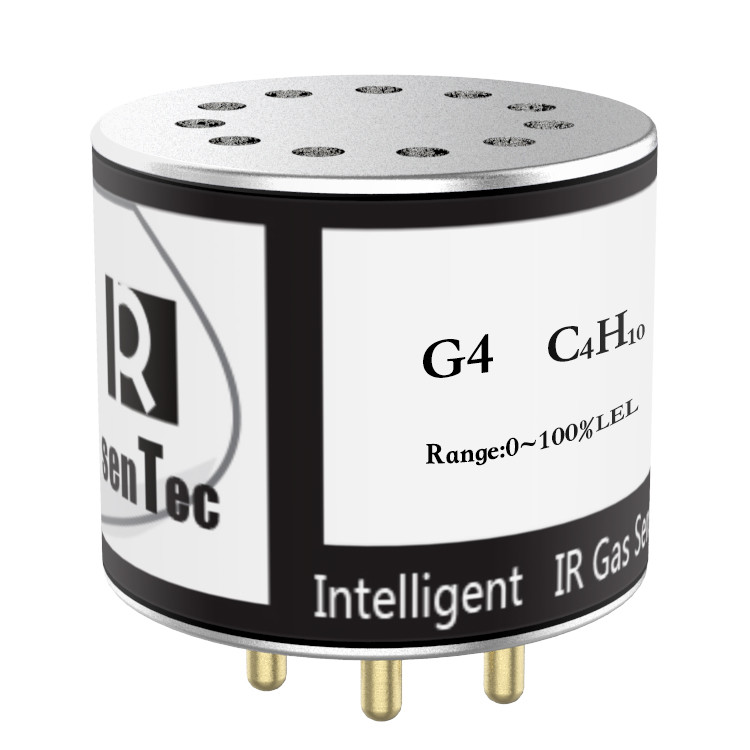 YJJ G4-C4H10 Infrared Isobutane Gas Sensor Has Two Signal Outputs For Concentration Measurement