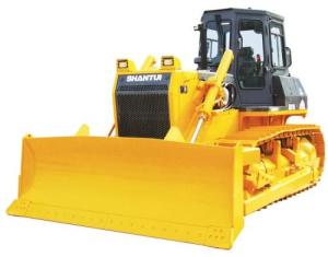 Quality 17.5 Tons SHANTUI SD16 Bulldozer Heavy Earth Moving Machinery 120KW With 3556 mm Blade Width wholesale