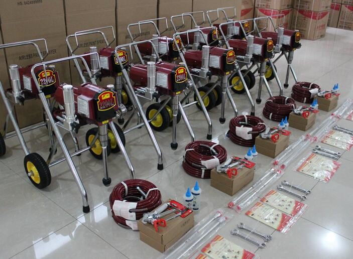 Electric High Pressure Airless Paint Sprayer Hose with Piston Pump