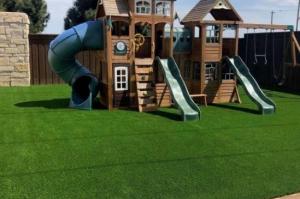 Quality 1.57 Inch Pile Height Artificial Grass Turf UV Resistant wholesale
