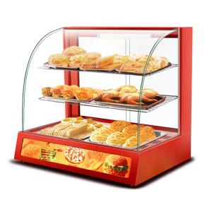 Quality 0.8kw Red Commercial Food Display Warmer for Restaurant Kitchen Equipment Benefit wholesale