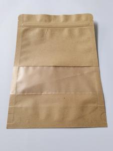 Quality Food Grade OEM Paper Plastic Composite Bag With Visible Window wholesale