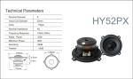 4 Inches 20kHz 30W 2 Way Coaxial SPL Car Speakers