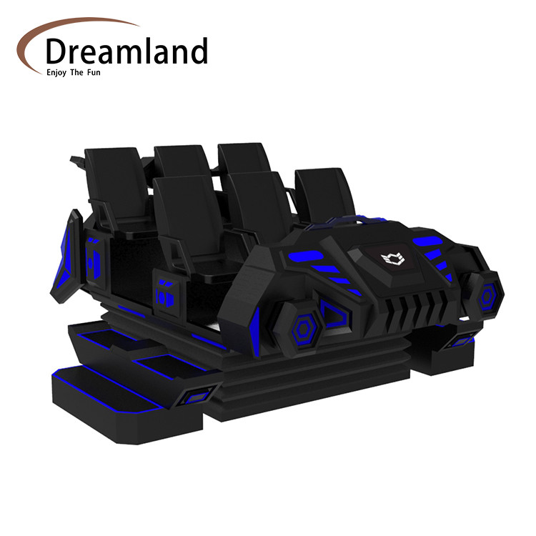 Virtual Reality Surroundings 9D Movie Theater 360-Degree Film Experience Vr Seat For VR Mall Cinema 6 Seats
