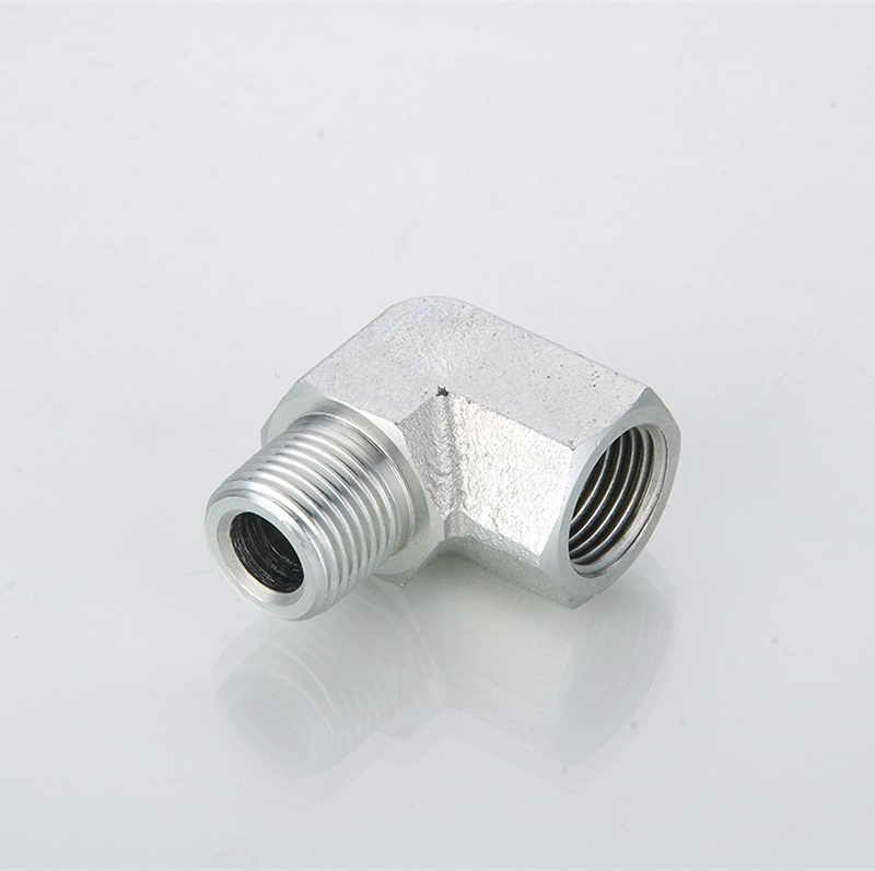 OEM Hydraulic Tube Fitting 90 Elbow BSPT Female 5t9