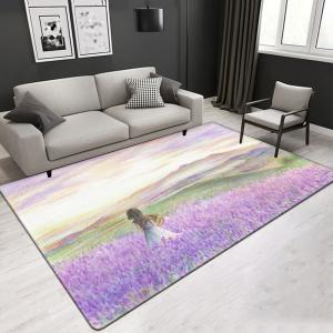 Quality Customized size and pattern living room center large area rug office carpet Bedroom area rug Polyester fibers wholesale