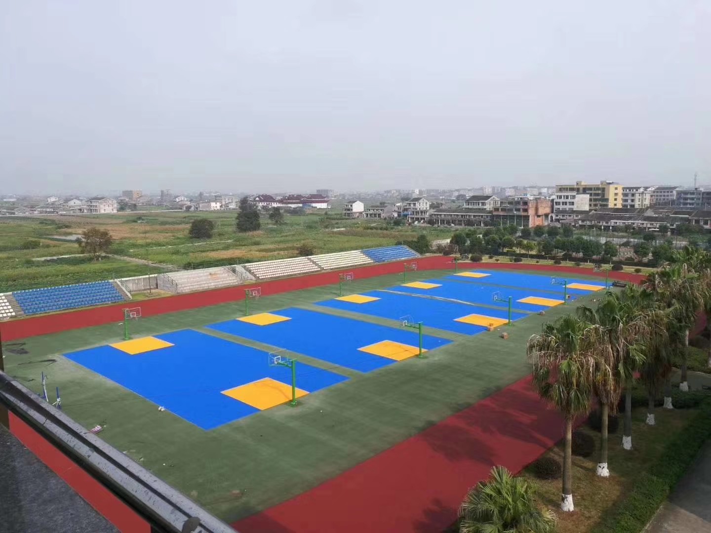 20kg/Drum PU Sport Flooring Mat With Item Class 1 Fire Resistance