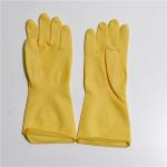 Chemicals Resistance Heavy Duty Long Sleeve Industrial Rubber Gloves Unlined