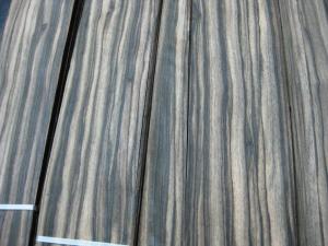Quality Sliced Natural Macassar Ebony Wood Veneer Sheet wholesale