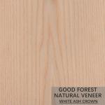 Natural ASH Wood Veneer Sheets Special Grain Customized For Doors