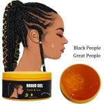200g Private Label Honey Bee Strong Hold Hair Wax Styling Shine Jam for Women's