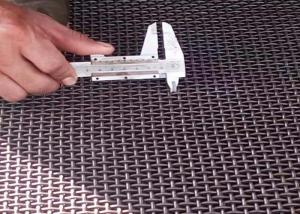 Quality 30m 316L Stainless Steel Woven Wire Mesh Bunnings Square Hole wholesale
